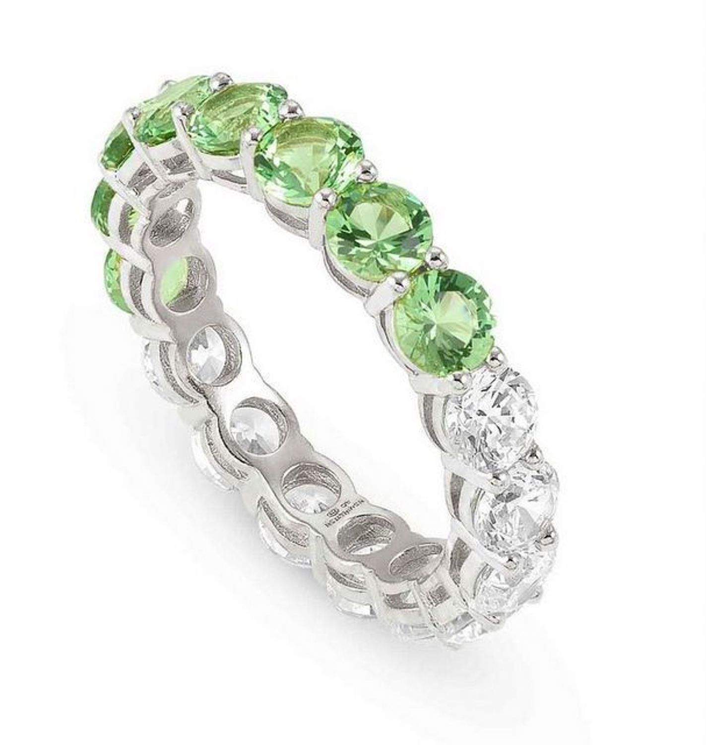 Pierścionek Nomination Chic&Charm Zielona i Biała Cyrkonia 148629 015 006. Nowoczesny styl biżuterii to gwarancją sukcesu. Wyraź siebie za pomocą biżuterii. 5.jpg